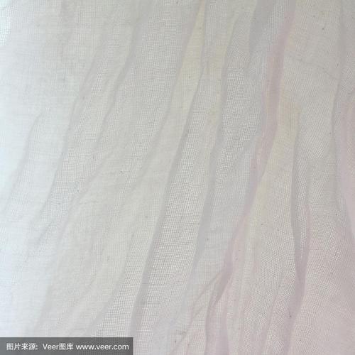 一些白色滤布波抽象